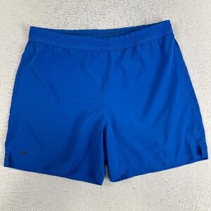 Fabletics Shorts Mens 36 Short 5" Lined Athletic Blue
